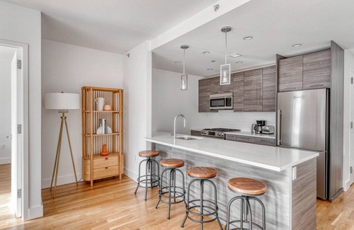 Downtown Brooklyn Apartment | Hip Brooklyn Heights 2BR w/W/D, near TJ & Promenade, by Blueground