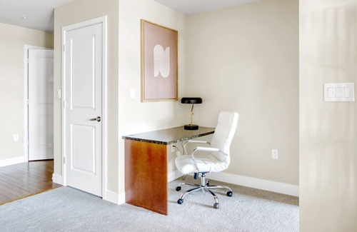 Cherry Creek Apartment | Hip Cherry Creek 2BR w/ Gym & Theater, near Pulaski Park, by Blueground