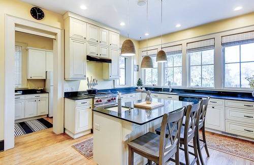 Meggett House | Historic charmer with private pool, outdoor kitchen. wrap-around porch, & dock