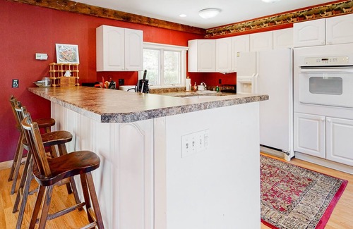 Jamaica House | Historic, river view home with wood fireplaces, fast WiFi, & a washer/dryer