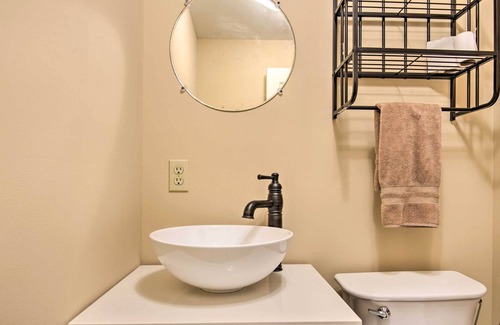 Gaffney Apartment | Historical South Carolina Escape w/ Patio!