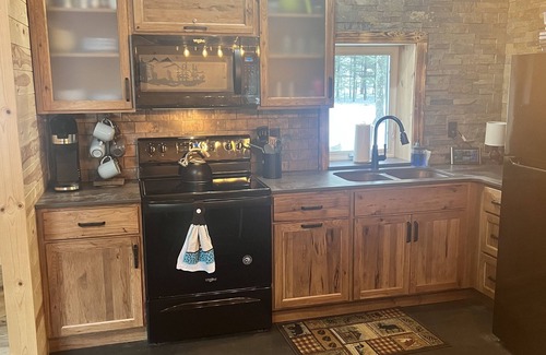 Crivitz Cabin | Hit the trails at this newly remodeled cabin or relax in the Northwoods!