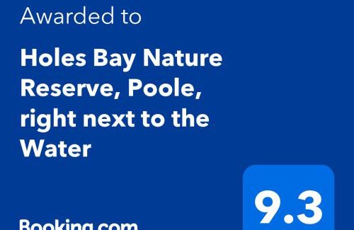 Poole House | Holes Bay Nature Reserve, Poole, right next to the Water