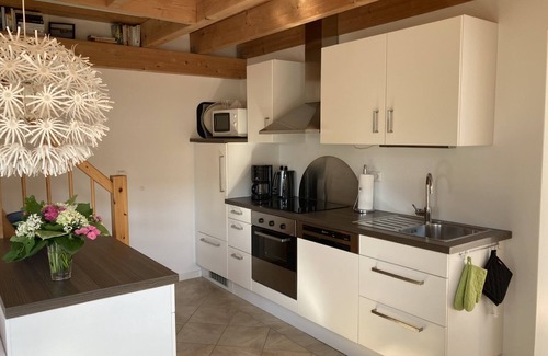 Arnis House | Holiday Apartment 'Bullerbü Ferienhäuschen Arnis' with Private Terrace and Own Garden