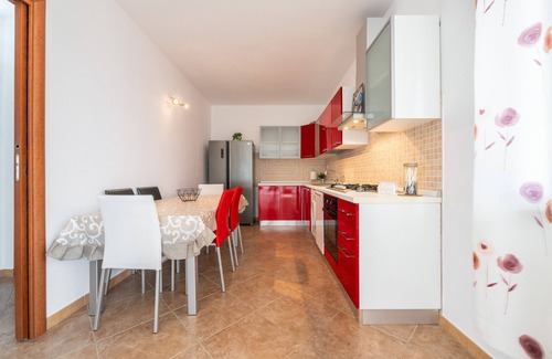 Masainas Apartment | Holiday Apartment "Is Lais 1" with Sea View, Shared Garden & Wi-Fi