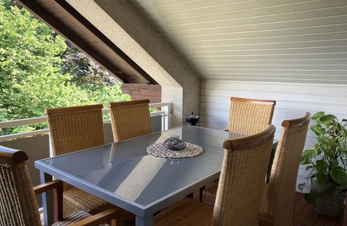 Lennestadt Apartment | Holiday Apartment Sauerlandherz with Balcony and Wi-Fi