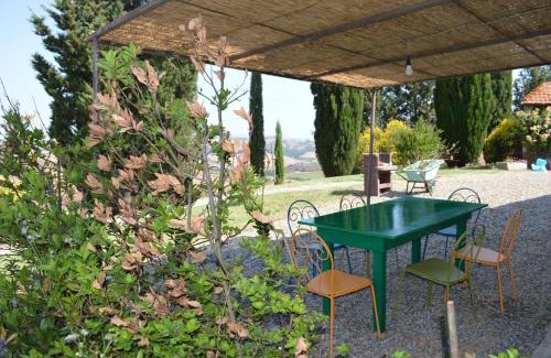 Asciano Apartment | Holiday apartment with swimming pool, strade bianche, swimming pool, view