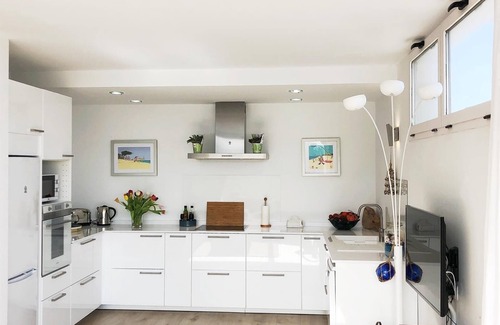 Son Serra de Marina House | Holiday Home 'Modern Panoramic Sea View House' with Sea View, Wi-Fi and Air Conditioning