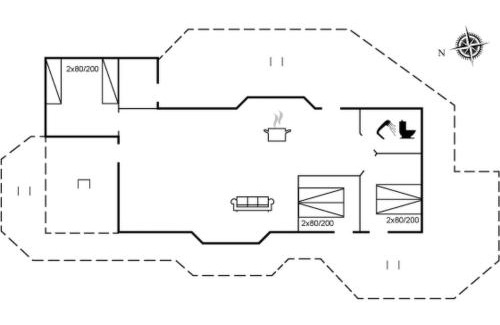 Vang House | Holiday Home Paaske - 350m from the sea by Interhome