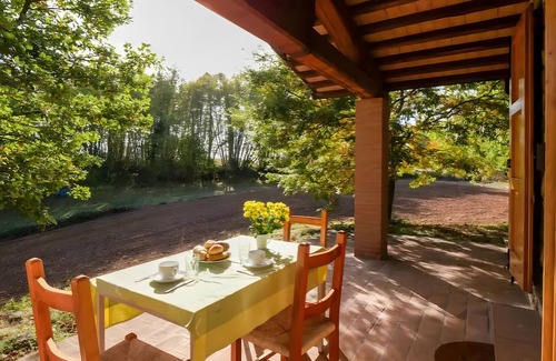 Montieri Apartment | Holiday Home 'San Michele - La Valle' with Mountain View, Shared Pool and Air Conditioning