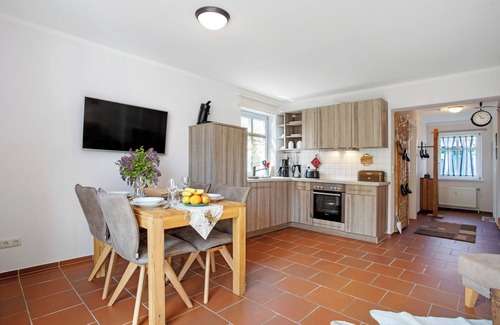 Wieck auf dem Darss House | Holiday Home 'Schilfblick' with Lake View, Private Terrace and Wi-Fi