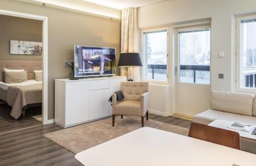 Tahkovuori House | Holiday Home Tahko spa red - vuori apartment by Interhome