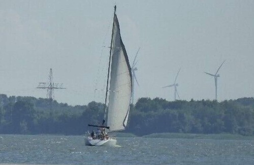 Gustow Apartment | Holiday on a yacht, in the beautiful natural harbor Gustow