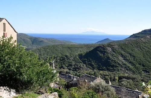 Pietracorbara House | Holiday Rentals Cap Corse 2 to 6 people forest view.