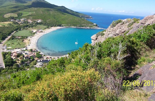 Pietracorbara House | Holiday Rentals Cap Corse 2 to 6 people forest view.