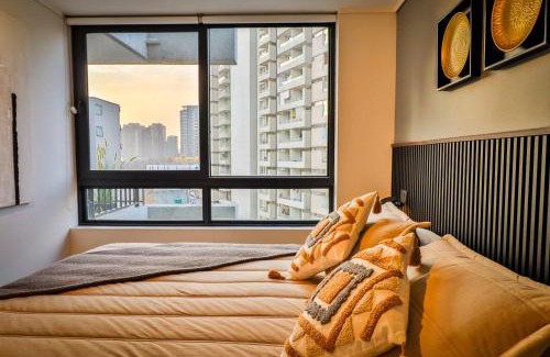 Nunoa Apartment | HOM I A Pasos Del Metro Nuble Depto 2PAX en Nunoa