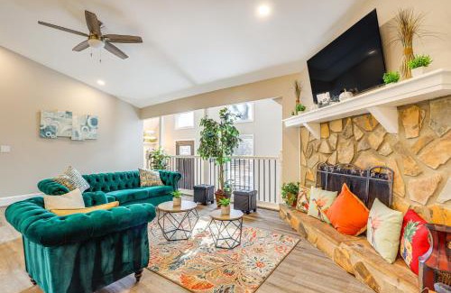 Woodstock House | Home with Grill and Games - 17 Mi to LakePointe Sports
