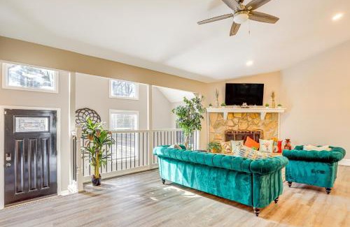 Woodstock House | Home with Grill and Games - 17 Mi to LakePointe Sports
