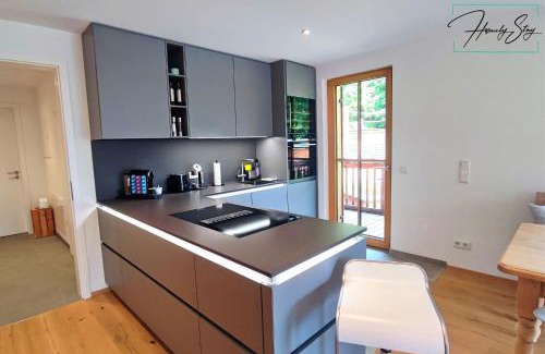 Bayrischzell Apartment | Homely Stay AlpenPanorama-Chalet mit eigener Sauna, Kamin und Bergblick