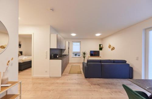 Bad Oeynhausen Apartment | HomeME 1 I zentral I NETFLIX I Küche I Parkplatz I kliniknah