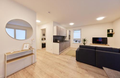 Bad Oeynhausen Apartment | HomeME 2 I zentral I NETFLIX I Küche I Parkplatz I kliniknah