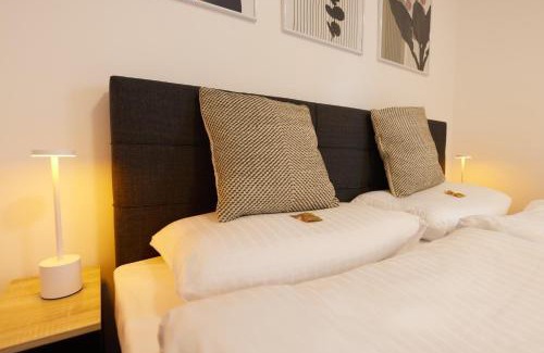 Bad Oeynhausen Apartment | HomeME 2 I zentral I NETFLIX I Küche I Parkplatz I kliniknah