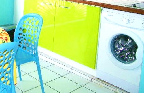 Pointe de la verdure Apartment | Homerez - 30 m away from the beach! Studio for 4 ppl. with sea view at Le Gosier