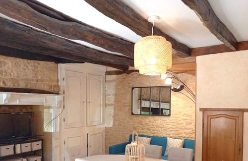 Prats-de-Carlux House | Homerez - Beautiful house for 4 ppl. with garden and terrace at Prats-de-Carlux