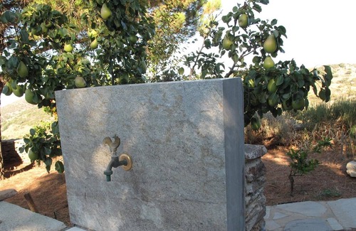 Ioulida House | Homerez - House 6 km away from the beach for 5 ppl. with garden at Kastanies