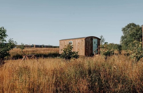 Bedfield Cabin | Honeysuckle Farm Hut 6 - Suffolk Farm Holidays