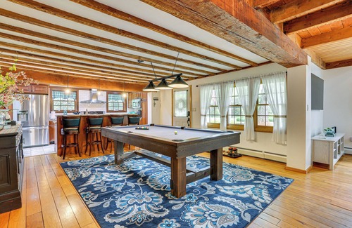 Greentown House | Hot Tub, Game Room: Greentown Home Near State Park