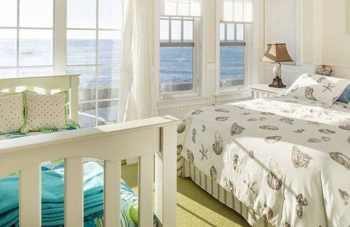 Cape Elizabeth House | Hot tub, heated pool, spacious lawn, beach access and incredible ocean views.