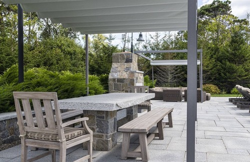 Cape Elizabeth House | Hot tub, heated pool, spacious lawn, beach access and incredible ocean views.