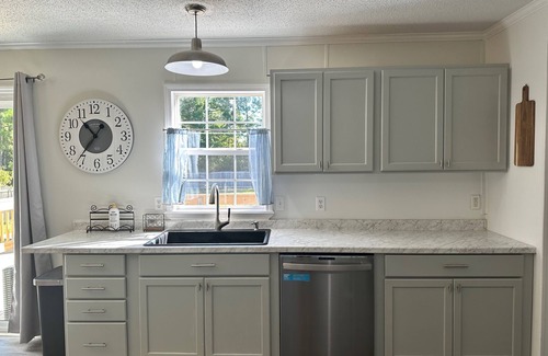 Newport House | Hot Tub, Pet Friendly, 3 miles to Emerald Isle, fully fenced yard.