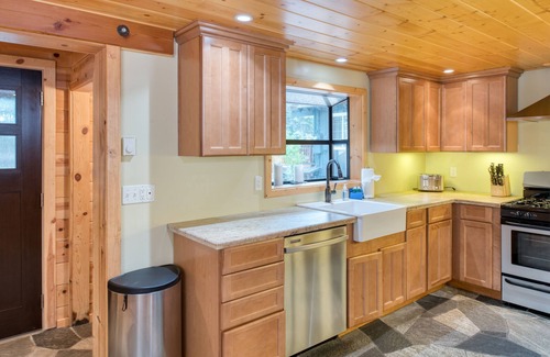 Tahoma Cabin | Hot Tub, Shared Pier, Forest Views in Heart of Tahoma | Sugar Point by AvantStay