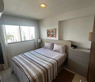 Boa Viagem Apartment | Hotel Beach Class Convention Boa Viagem 196 - Flat Privado -