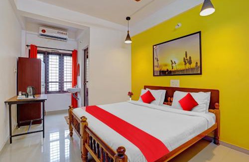 Kazhakuttam Hotel | Hotel O Parppidam Residency Kazhakuttam Railway Station