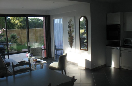 Clohars-Carnoet House | House 4 * Free WIFI pool 28 °; Tennis; Wooded park 15,000 m²; Car park