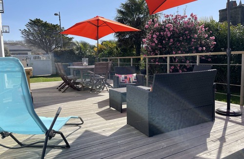 La Foret-Fouesnant House | House 6 people 50 m from the beach pets welcome