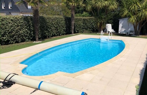 Saint-Gildas-de-Rhuys Ski Chalet | House for 8 - Pool - 950m from the sea