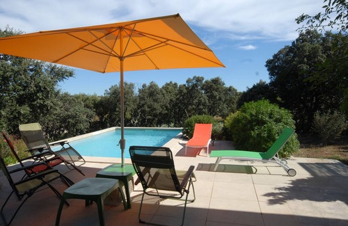 Cabrieres House | House in Cabrieres, pool, Pont du Gard Aqueduct Bridge and Gardon Gorges