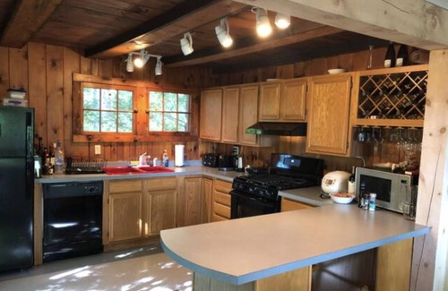 Diamond Point Cabin | House on Lake George with beach and docks. Near Gore, NY's Largest Ski Resort.