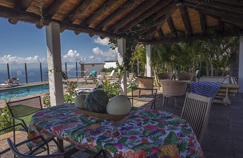 La Matanza de Acentejo Ski Chalet | House, SEA VIEW, HEATED POOL, Heating, Sun set and rise terrace, Free wi fi(9)