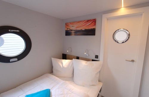 Wendtorf Boat Rental | Houseboat Fjord Aquila with roof terrace in Wendtorf