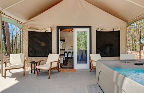 Mid America Apartment | Hunter Luxury Glamping Tent Suite at Starlight Haven Resort