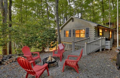Blue Ridge Villa | Hygge Haus Rustic charm cozy beds and a serene location