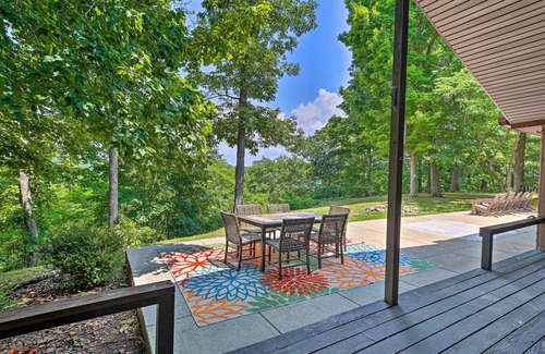 Bronston House | Idyllic Bronston Retreat w/Fire Pit + View!
