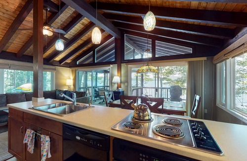 Meredith Cottage | Idyllic remodeled cottage on the shores of Black Cat Island on Winnipesaukee