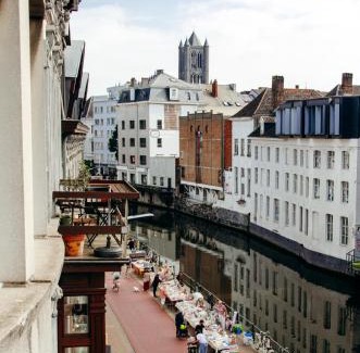 Ghent City Centre Apartment | Il Ponte Private Room with Hotel-Style Comfort