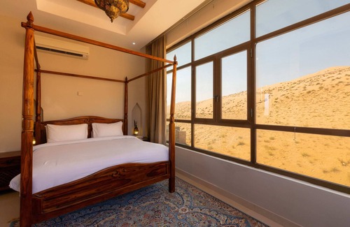 Bidiya Resort | Immerse in ultimate desert elegance with the Sand Suite at Thousand Nights Camp